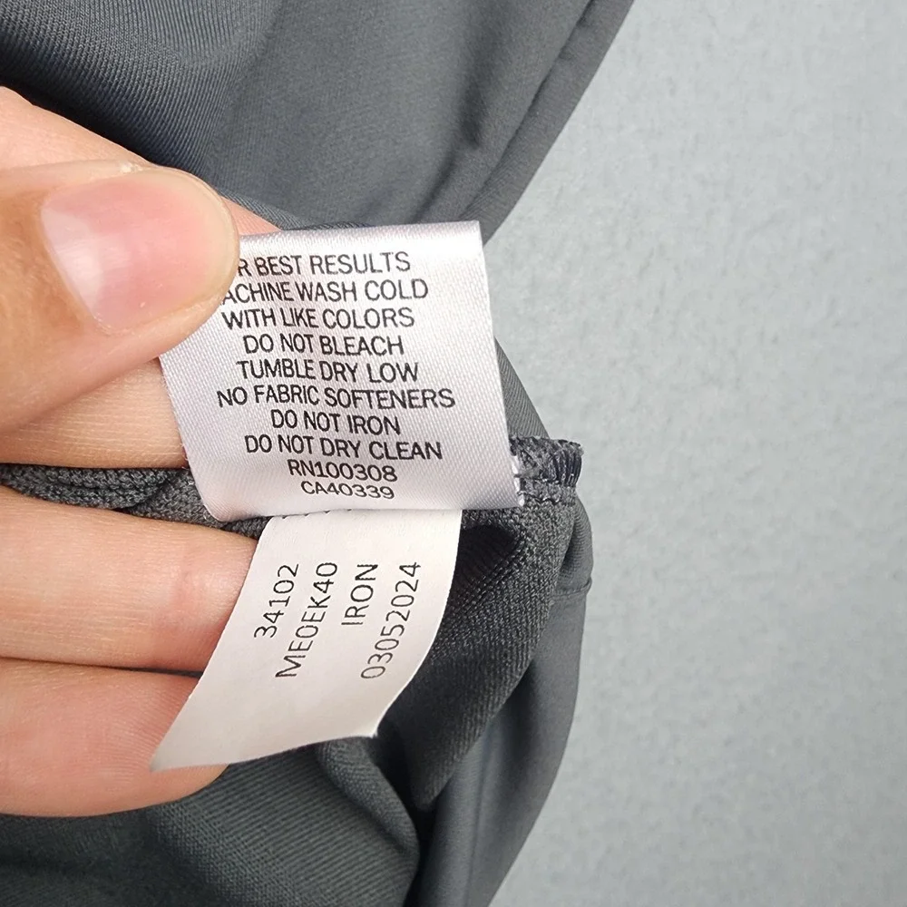 Peter Millar Pullover Mens 2XL Gray Quarter Zip Golf Stretch Layer MECEK40 